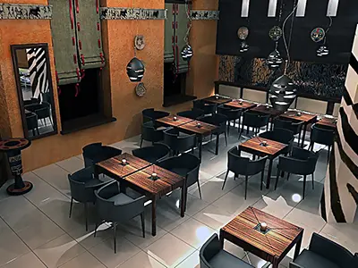 Африканские мотивы в интерьере